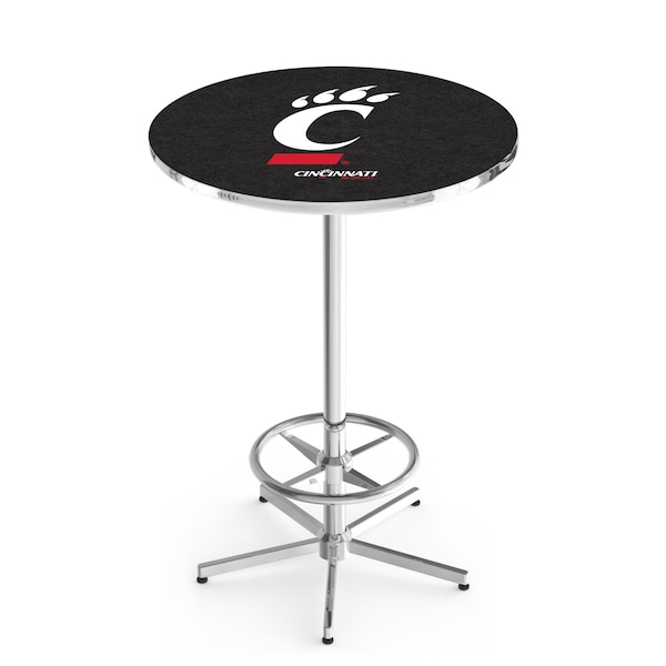 42" Chrome Cincinnati Pub Table